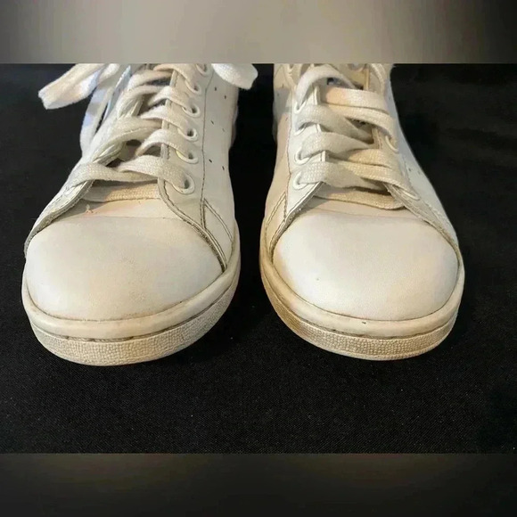 Adidas Stan Smith Women’s Sneakers White with Navy size 7 - Picture 4 of 12